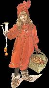 Carl Larsson Brita as Idun oil painting picture wholesale